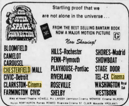 Premier Theaters (Chesterfield Cinemas 1-2-3) - Operating In 1977 As Chesterfield Mall (newer photo)